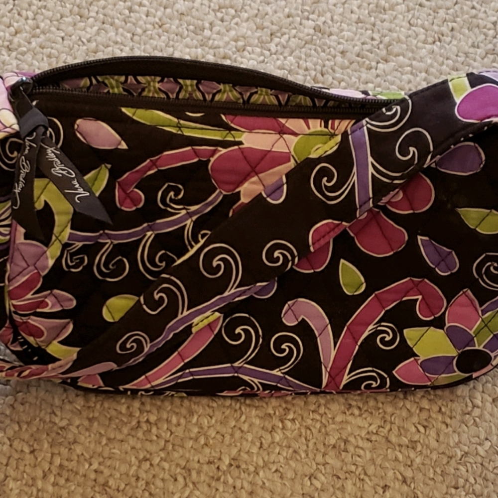 Vera Bradley Retired Floral Bag Purse Ex Condition - Picture 8 of 10